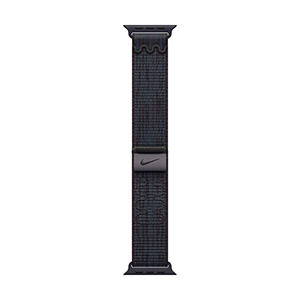 Compra Correa Apple Loop Deportiva Nike Negro - Azul Caja De 46 mm