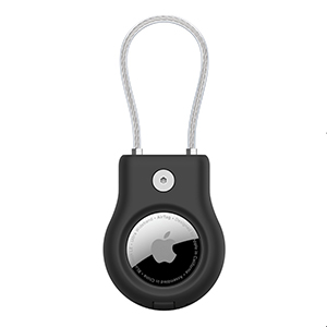 Compra Funda Belkin Airtag con Cable de Seguridad, Negro