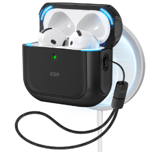 Compra Funda ESR Hybrid Case Airpods 4 Negro