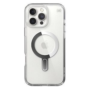 Compra Funda Speck Presidio Perfect Clear +Cl iPhone 16 Pro Max Magsafe Plata